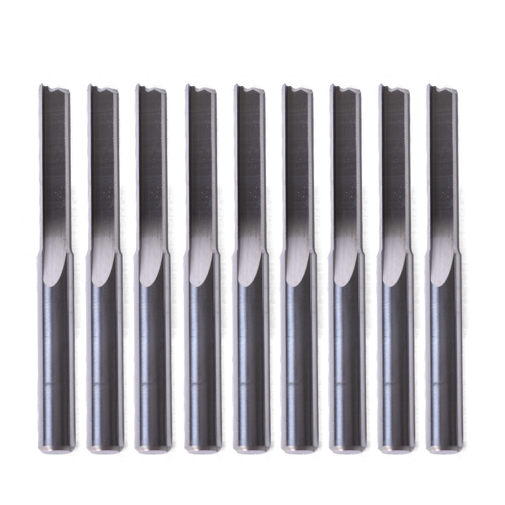 Double Flute Straight Bit