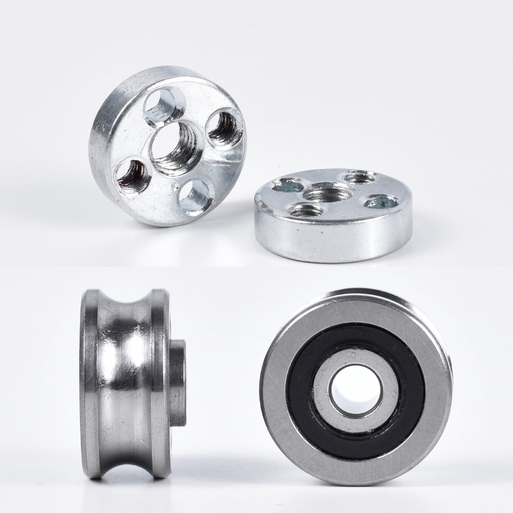 Startnow Ball Bearings SG15 SG20 Double Row Miniature Pulley Transmission Eccentric Wheel M5 M6 Screw Bolts