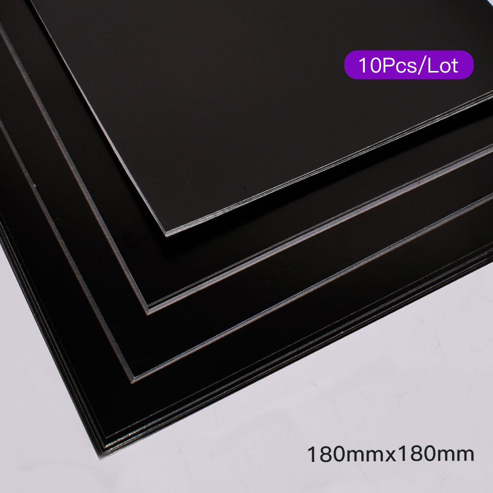 IR Detection Alignment Card Laser Marking Test Paper Calibrator Ceramic Plate 180x180mm Double-sided Laser Dimming Photo Paper