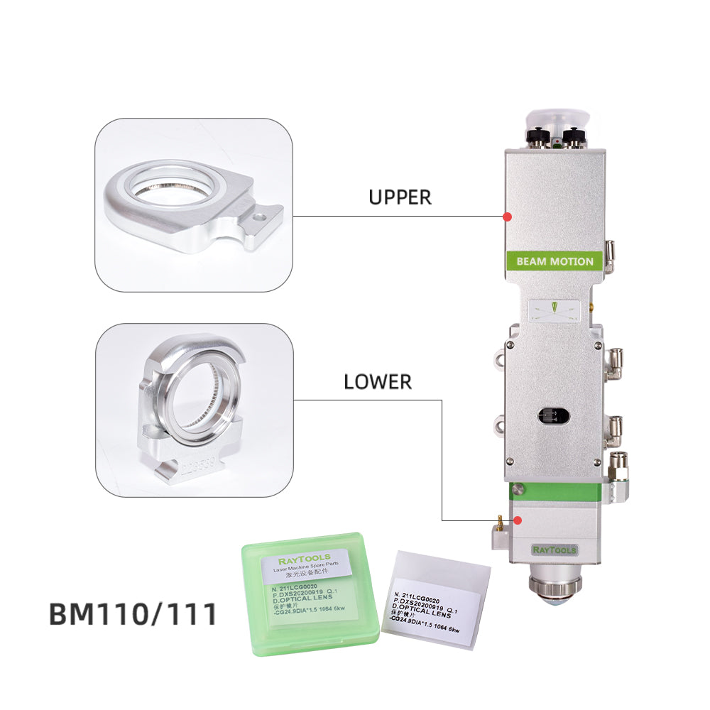 laser welding Head BM110 BM111 Protective lens Base Seat