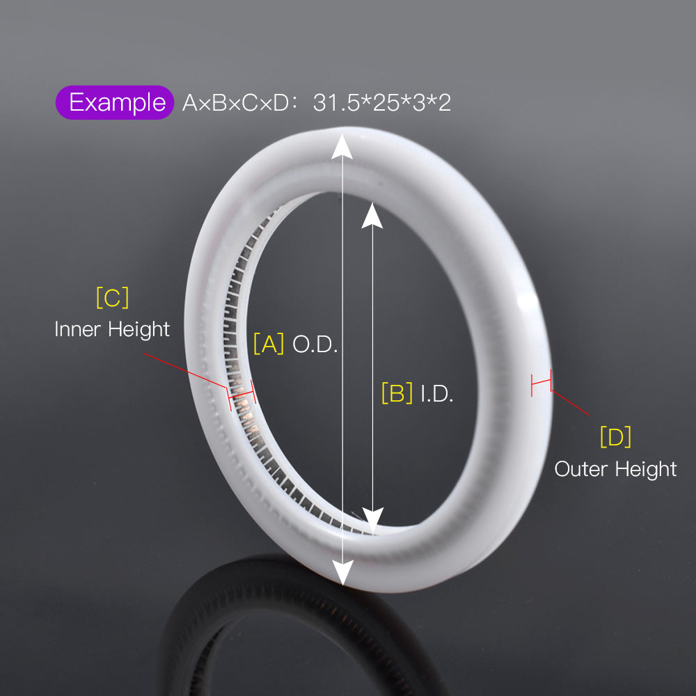 31.5x25x3x2 Laser protective lens Seal Ring