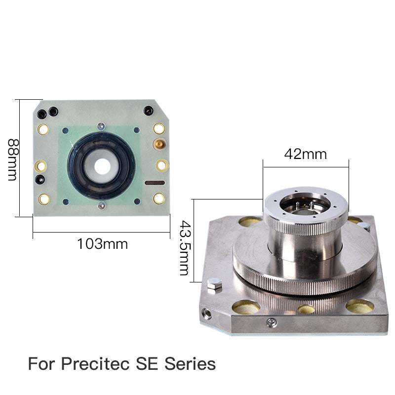 Startnow Lazer Nozul Sensör Bağlantısı Nozul Bağlantı Parçası Precitec CM2 SE Serisi ProCutter HANS Fiber Lazer Kesim Kafası İçin