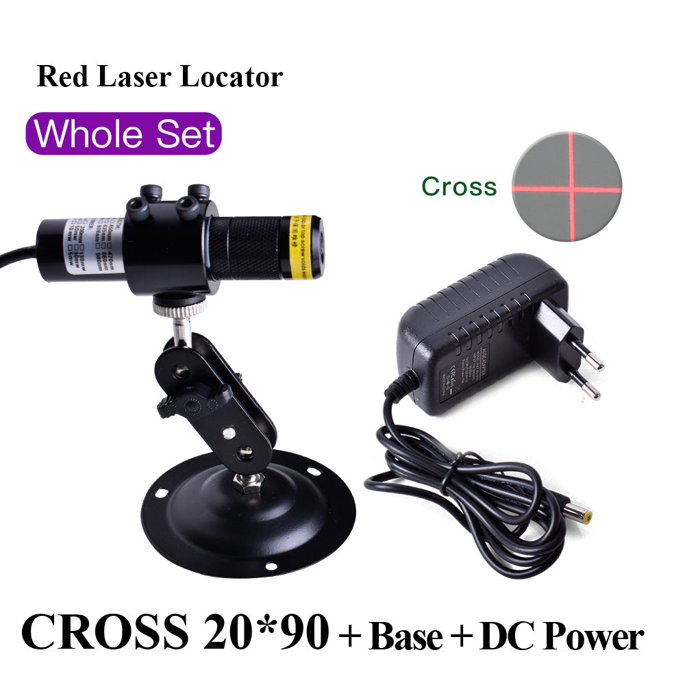 660nm Red laser Cross Locator 20*90