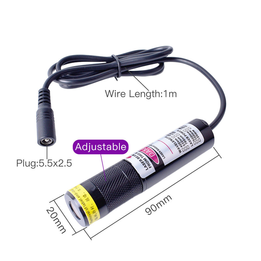20x90 Cross Laser red locator