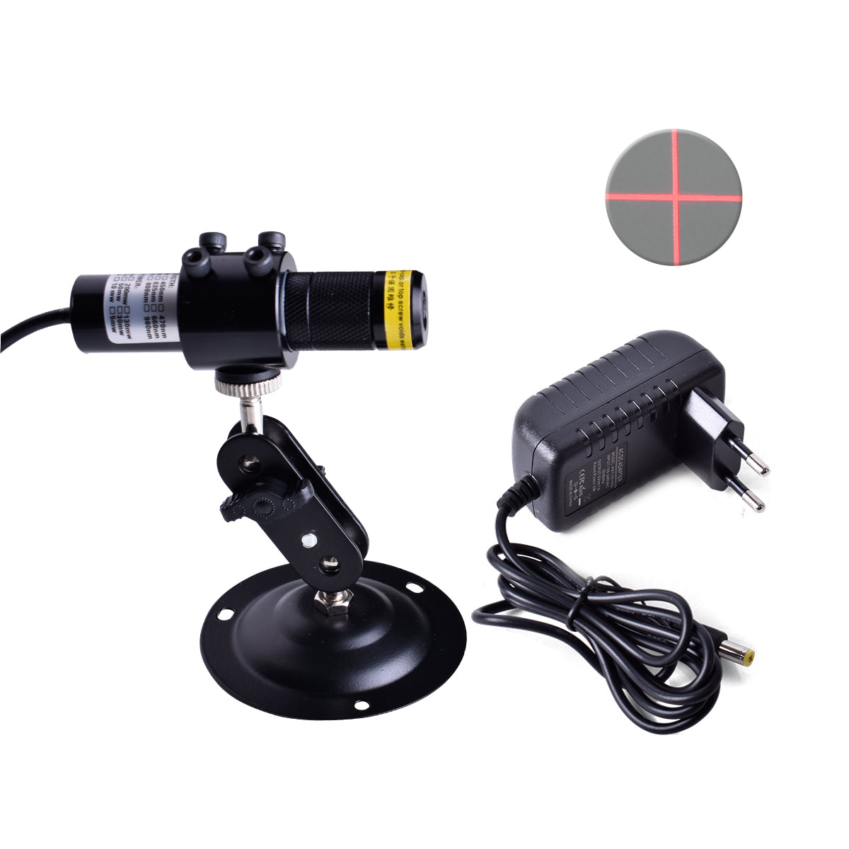 660nm Red laser Cross Locator