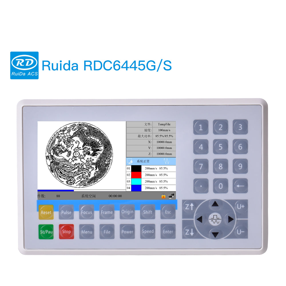 Ruida RDC6445S CO2 Laser Controller CNC Laser Cutting Machine Control System RDC6445GT5