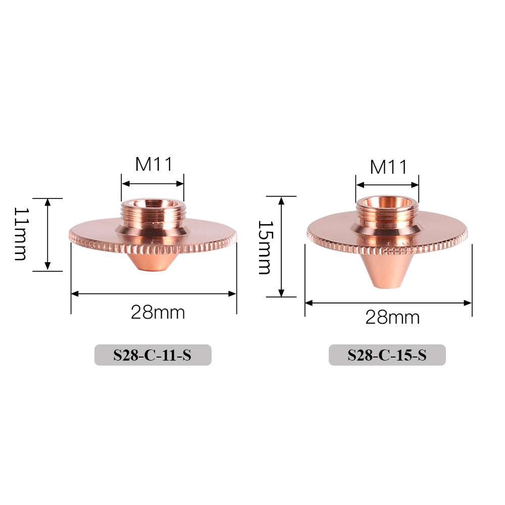 Bulge Laser Nozzle single Layer