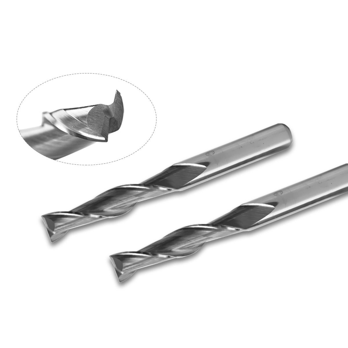 Startnow 10 Adet/grup Upcut Freze Kesici İKİ Flüt Spiral Uç CNC Takım Yönlendirici Gravür Ucu Uç Freze