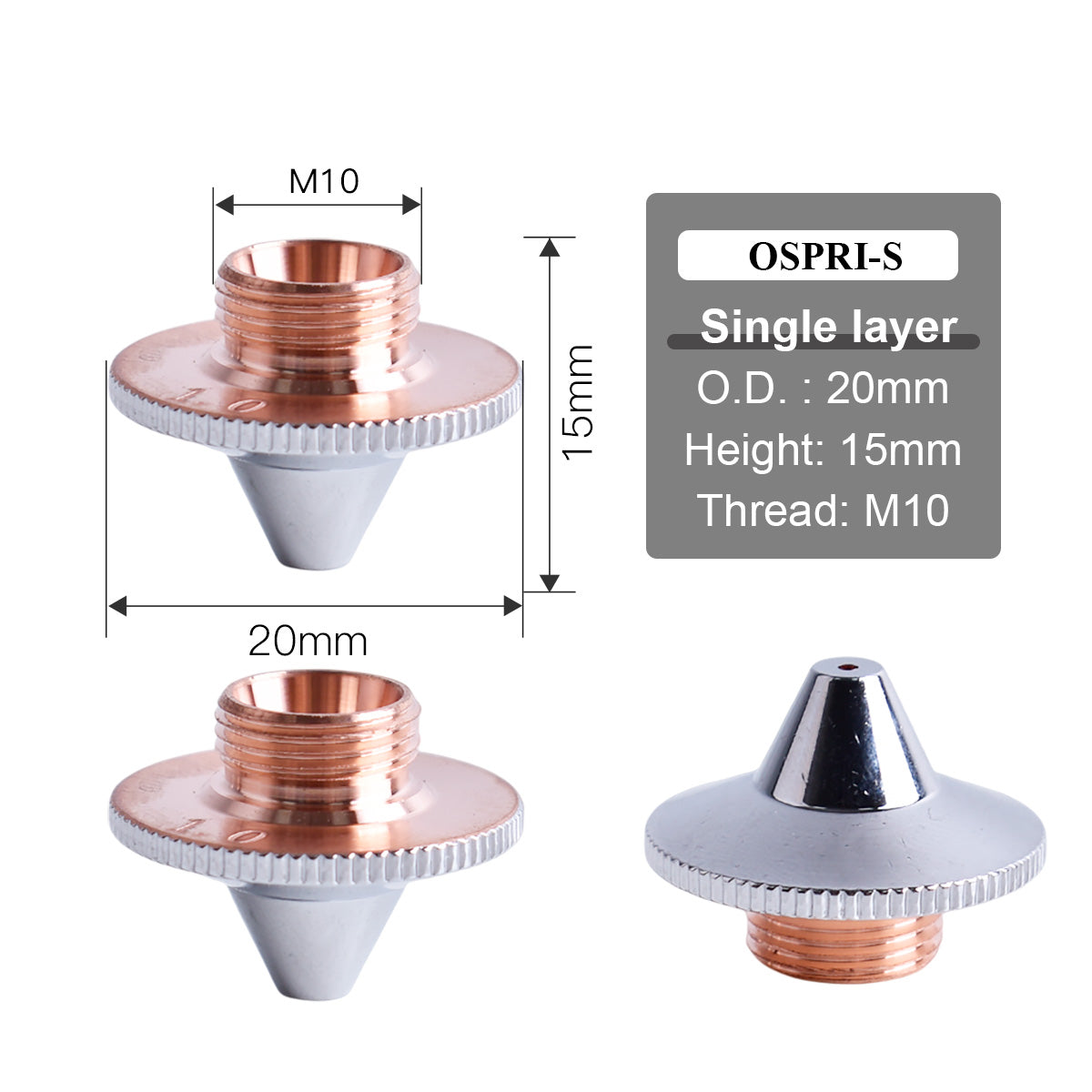OSPRI Laser cutting welding nozzle