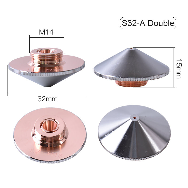 Raytools Laser nozzle Double Layer