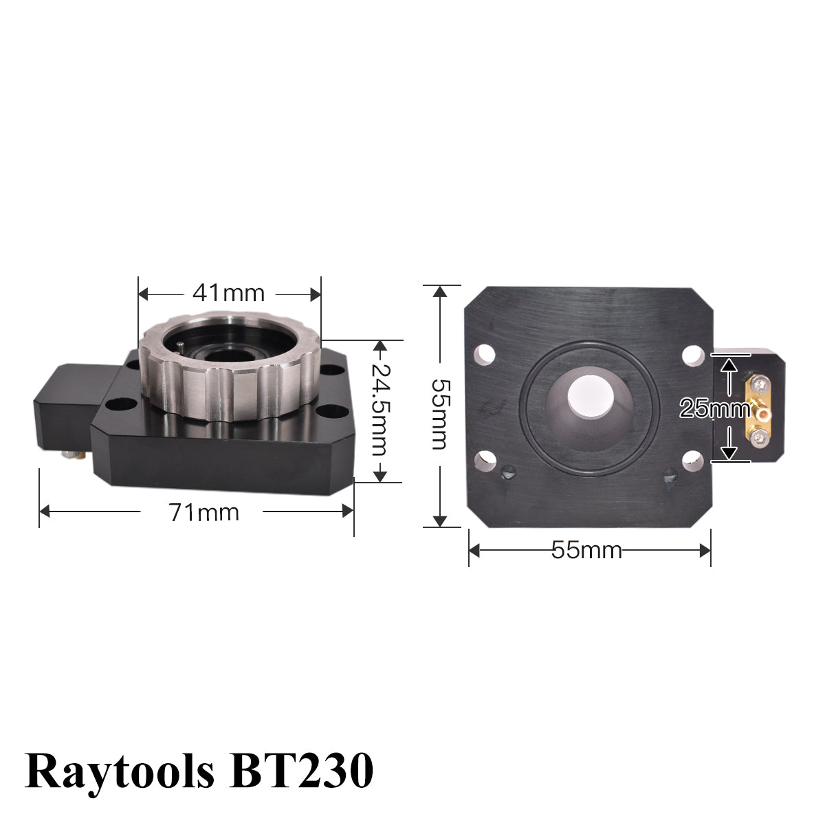 Startnow Laser Nozzle Sensor Connector BT210S BT230 BT240S BM111 Nozzle Connection Parts For Raytools Fiber Laser Cutting Head