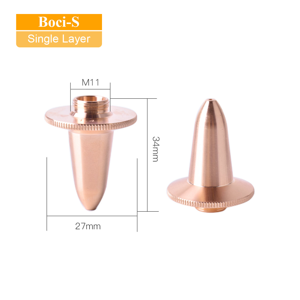 Startnow Boci Eğimli 3D Lazer Nozul Boru Kesme Makinesi Nozulları BOCI Kaynak Kafası İçin