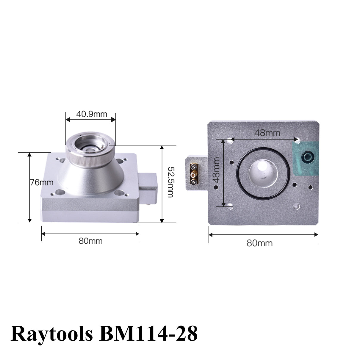 Startnow Laser Nozzle Sensor Connector BT210S BT230 BT240S BM111 Nozzle Connection Parts For Raytools Fiber Laser Cutting Head