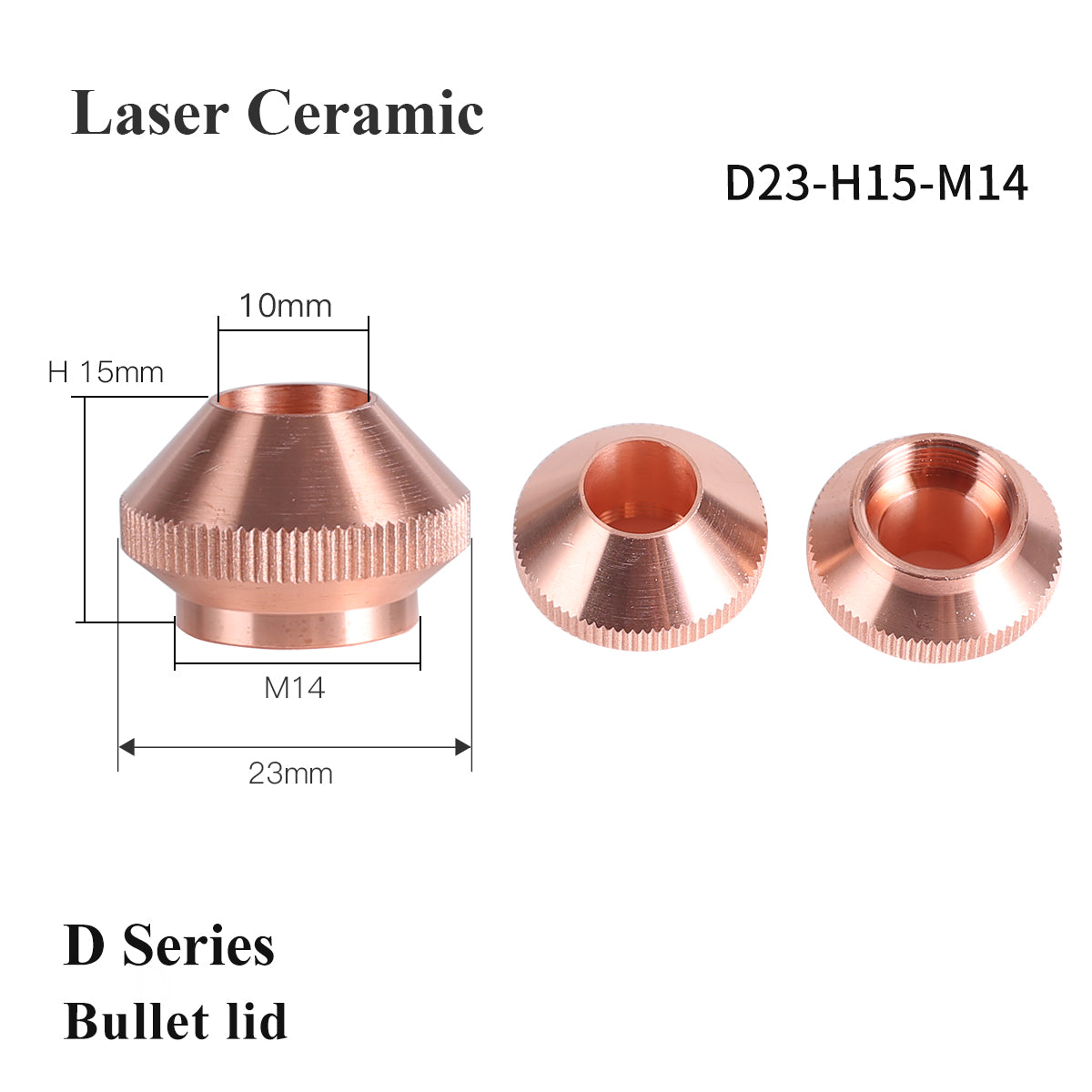 Startnow Laser Keramik Isolierring 3501/3502 Schrägloch 2700/2702