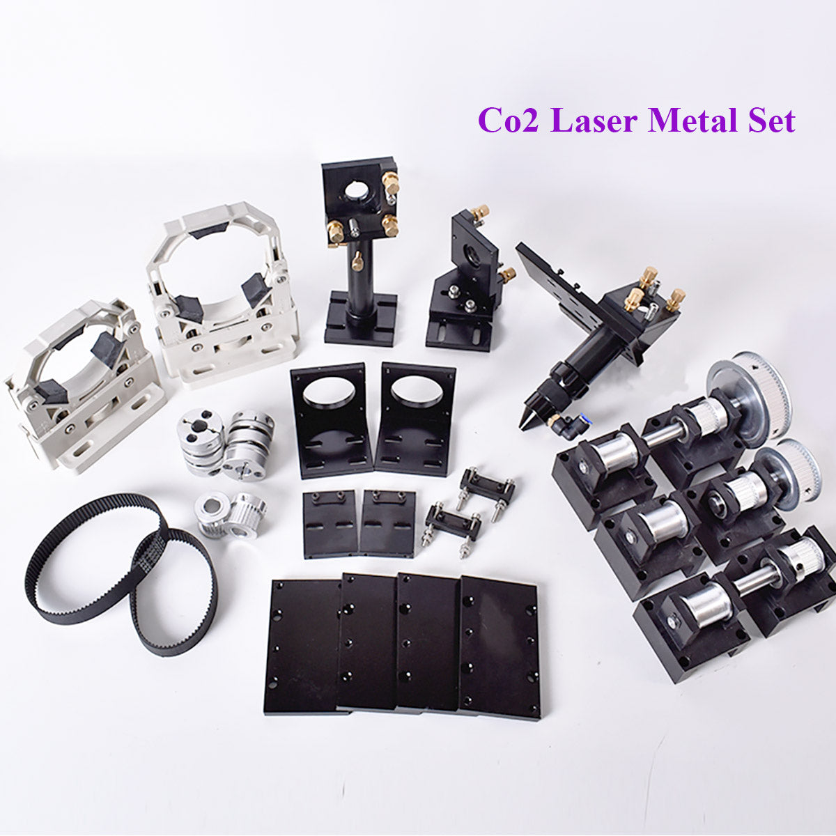 Startnow DIY Laser Transmission Hardware Tools Components For CO2 Engraver Machine Mechanical Kit CNC Cut Parts Laser Head Set