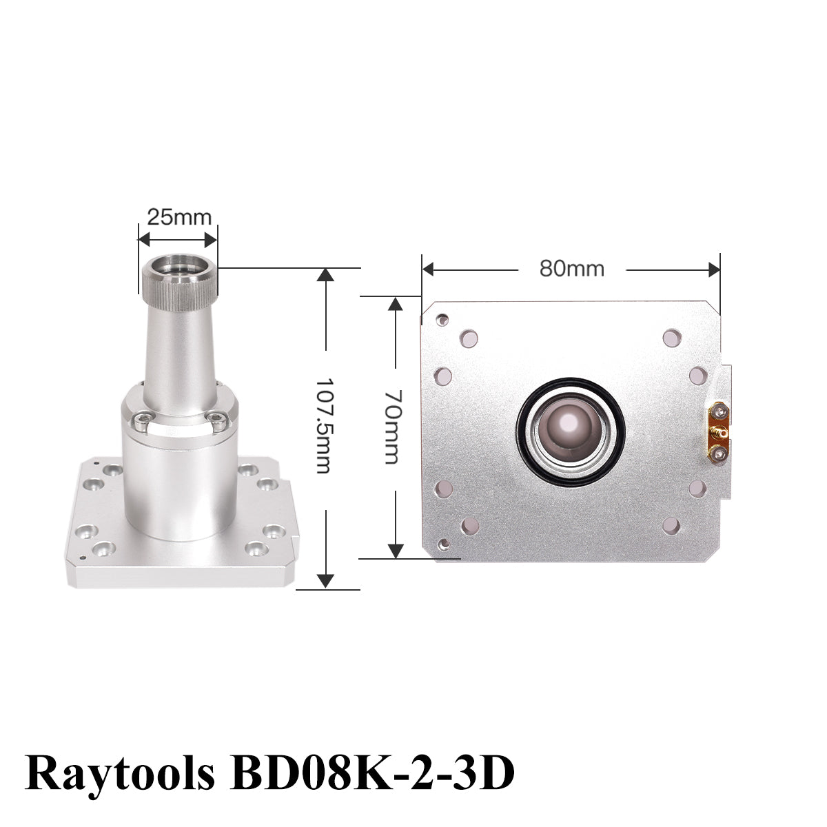 Startnow Laser Nozzle Sensor Connector BT210S BT230 BT240S BM111 Nozzle Connection Parts For Raytools Fiber Laser Cutting Head