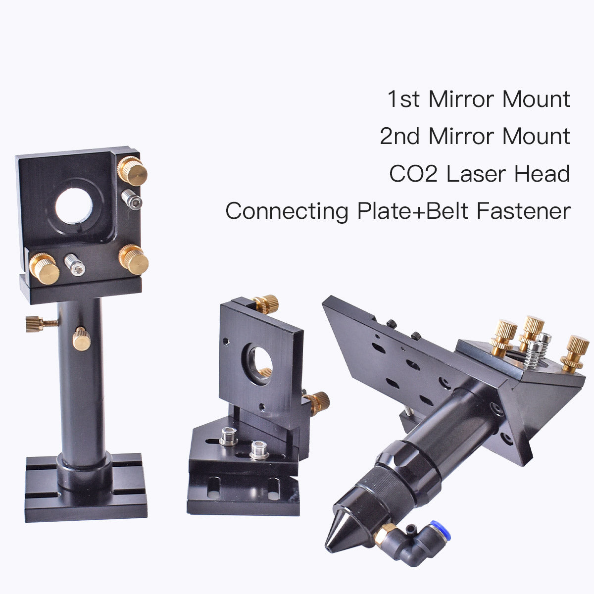 Startnow DIY Laser CO2 Metal Kit Laser Cut Machine Hardware Components Device Laser Mirror Mount For Mechanical Set Spare Parts
