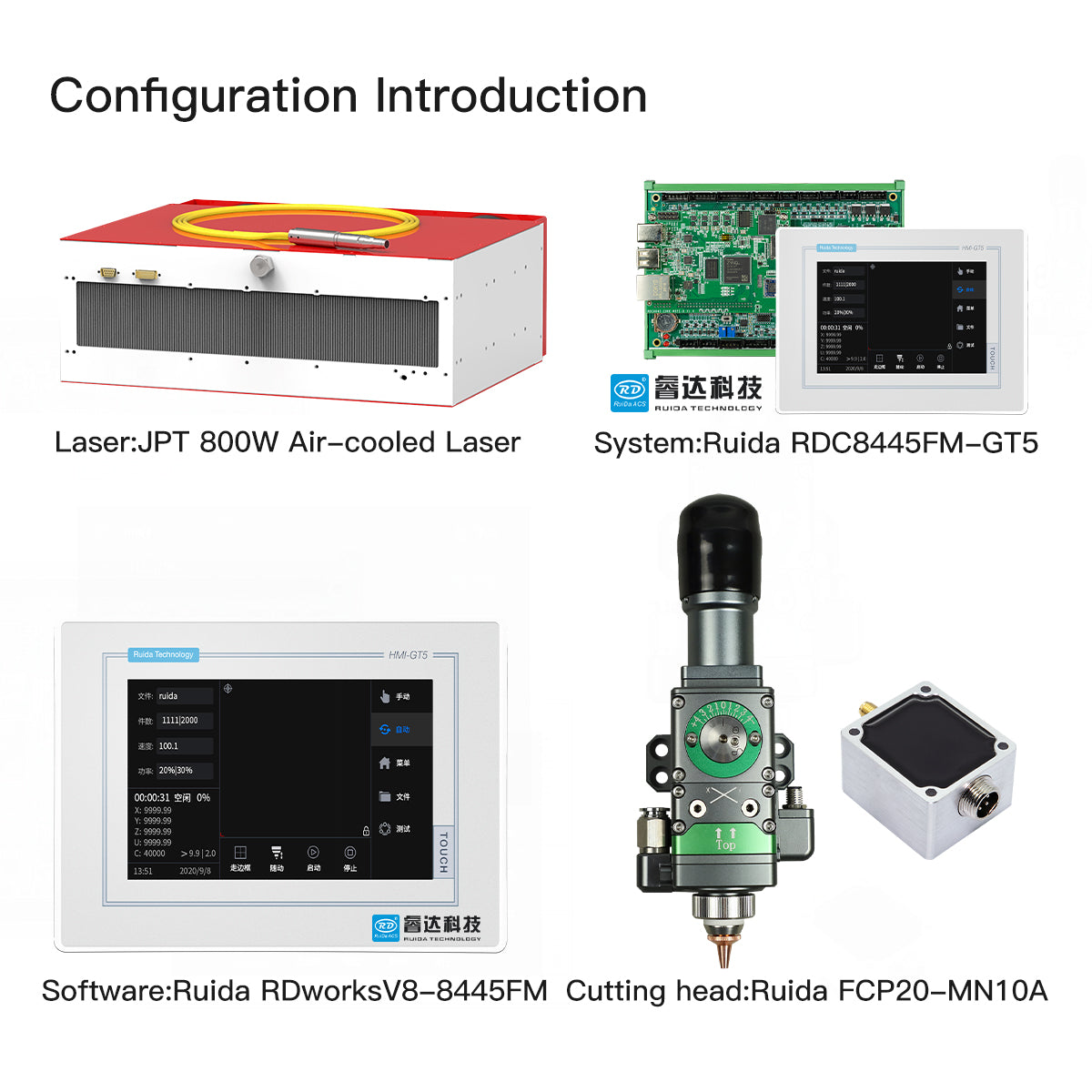 2000W Laser Cutting Machine Configuration Introduction