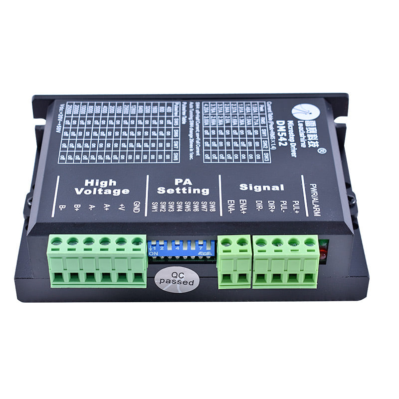 Startnow DM542 Analog Stepper Motor Driver 2 Phase 20-50VDC Max 4.2A Digital Leadshine Driver For CO2 Cutting Machine