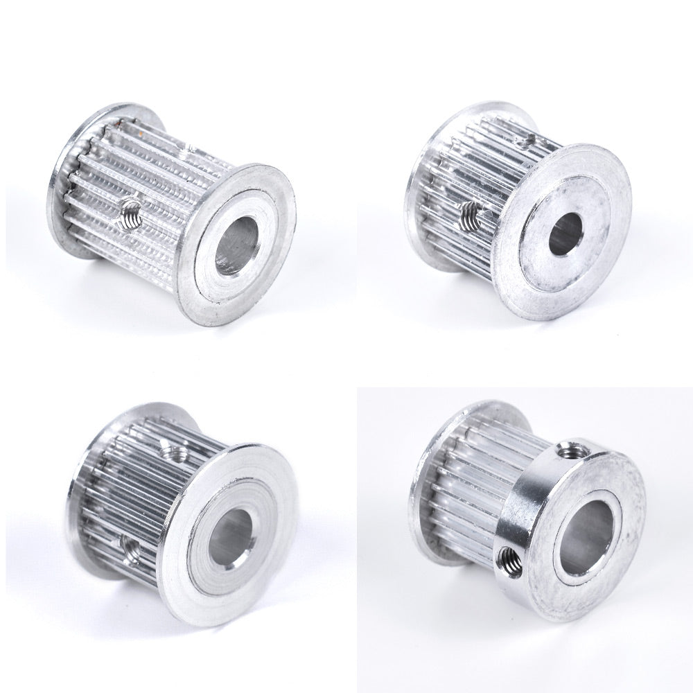 Startnow HTD 3M Timing Pulley 20/24Teeth Width 15mm Toothed Belt Pulleys 8/12mm Bore Gear Pulley for CNC Machine