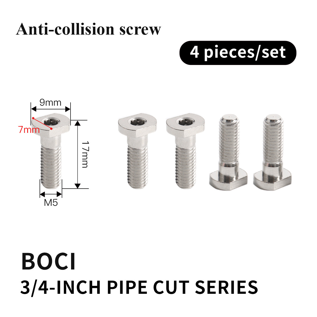 Startnow Anti-Collision Screw for BOCI OSPRI Raytools Max Laser Heads BLT441/BLT461T/BLT462T/BLT641