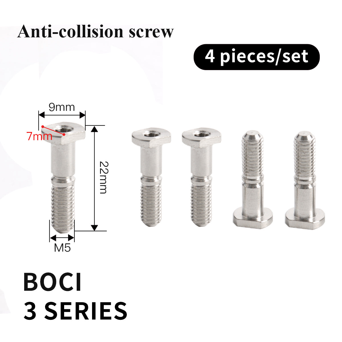 Startnow Anti-Collision Screw for BOCI OSPRI Raytools Max Laser Heads BLT441/BLT461T/BLT462T/BLT641
