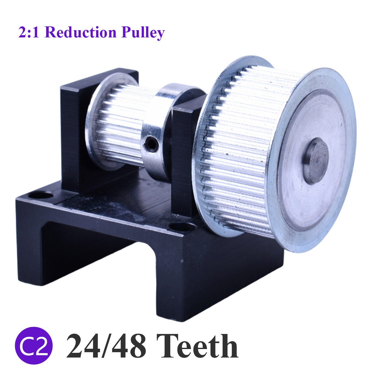 Co2 Laser Engraver Reduction Gear Base Kit XY-Axis Tensioner