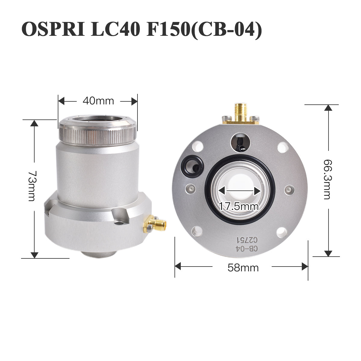 Startnow Laser Dyse Forbindelses Sensor  Ospri LC218 LC-40 LCS03C LC608 LC80 LCN03A 3D NC-04 F150 CNC Udstyr Skærehoved Dele
