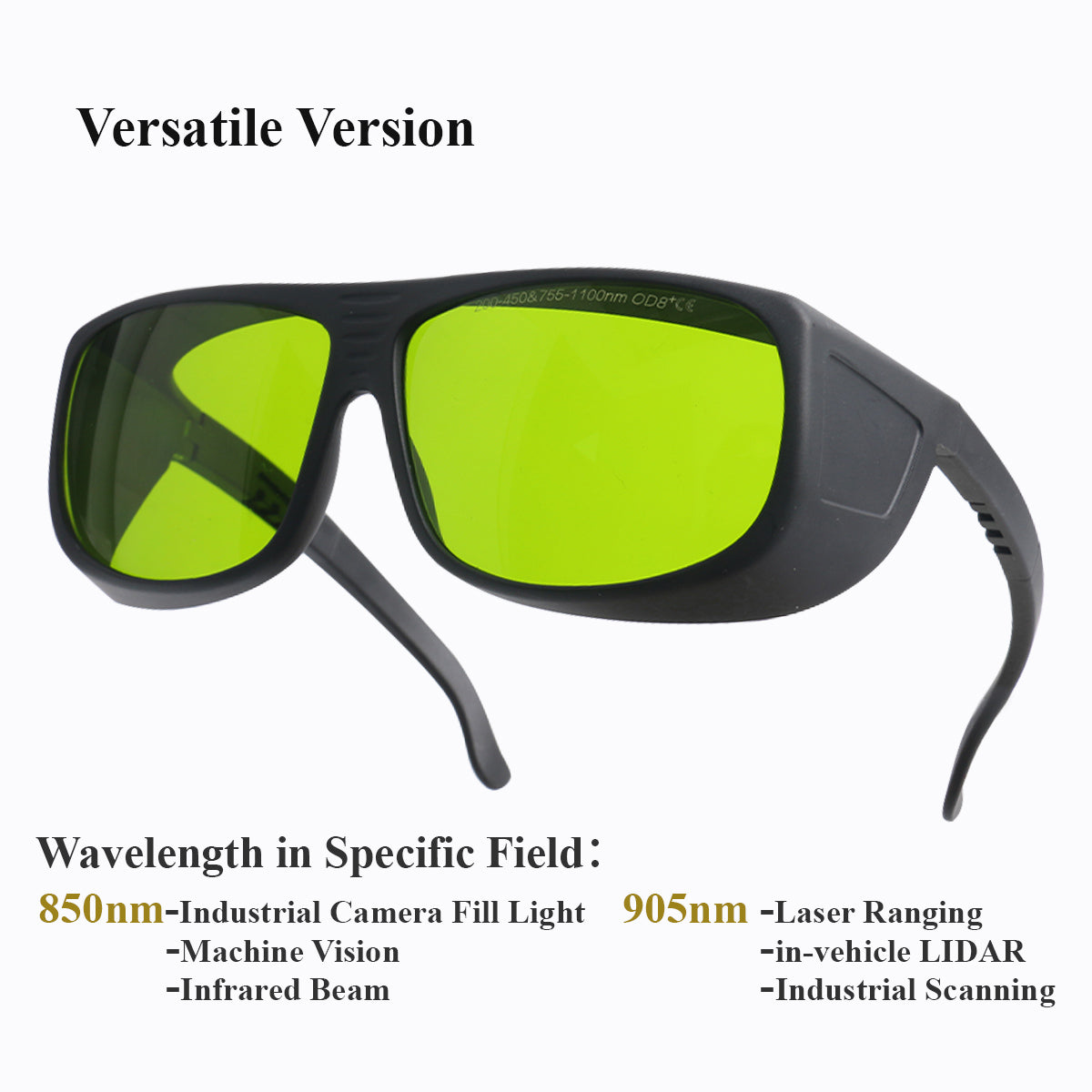 Fiber Laser Protection Eyewear