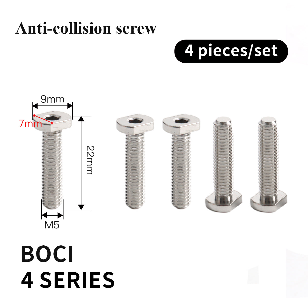 Startnow Anti-Collision Screw for BOCI OSPRI Raytools Max Laser Heads BLT441/BLT461T/BLT462T/BLT641