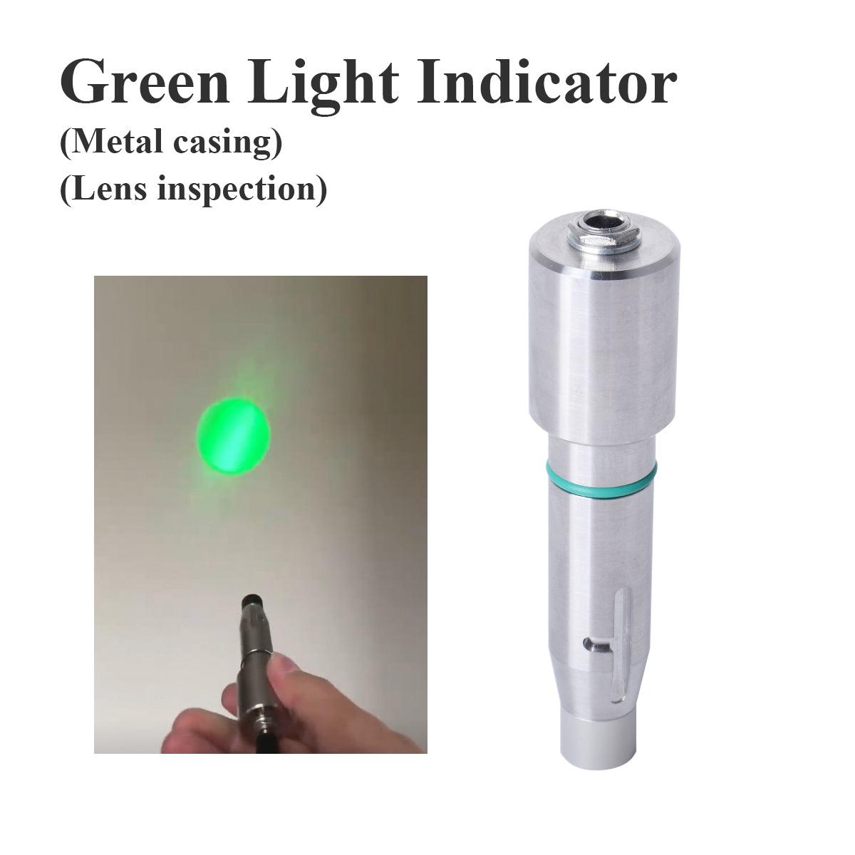 Startnow Red Green Light Indicator Laser Positioning Tool for Fiber Laser Cutting Machine Nozzle Alignment Lens Testing