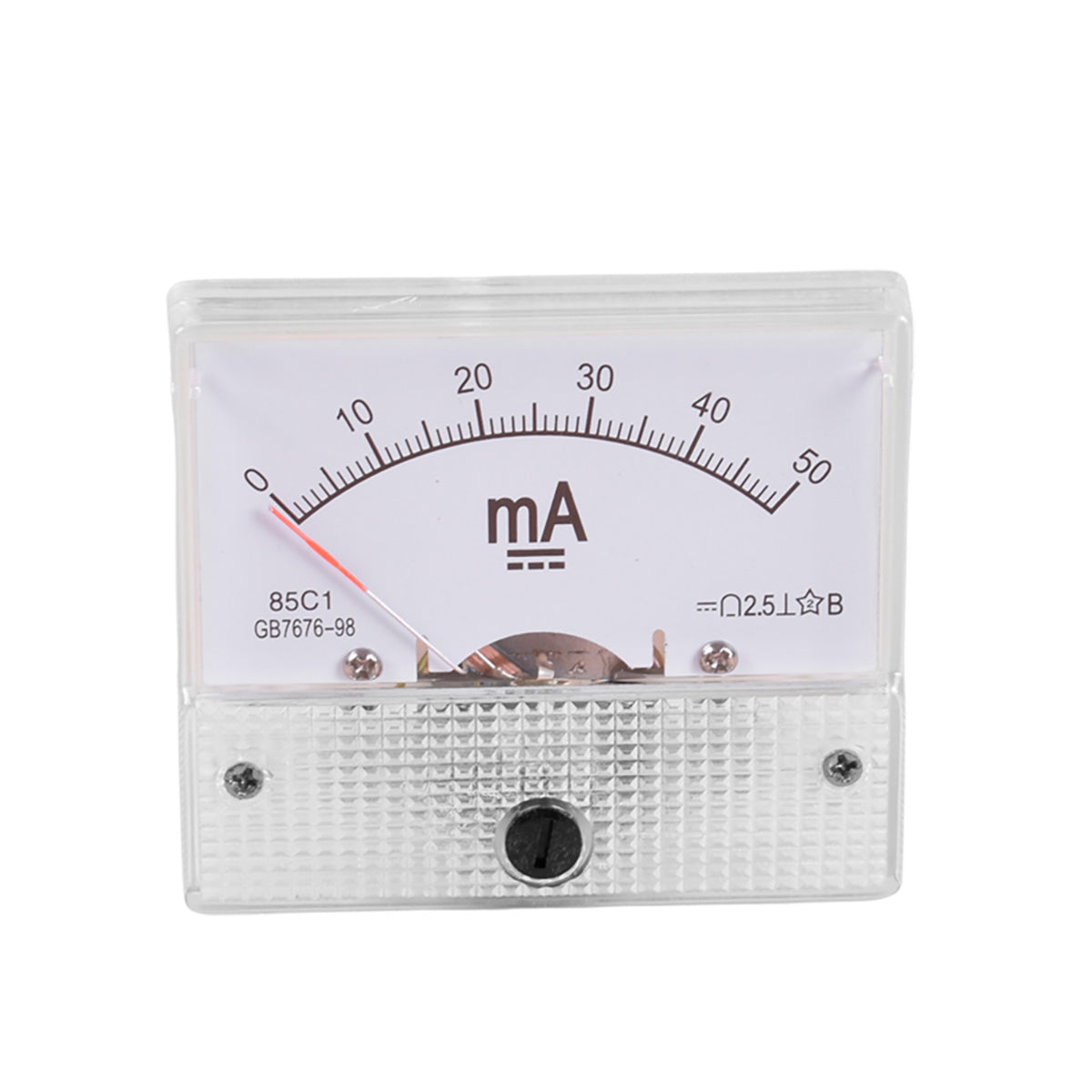 Pointer Current Meter Startnow Ammeter DC Analog 0-50mA Pointer Current Voltage Meter Gauge