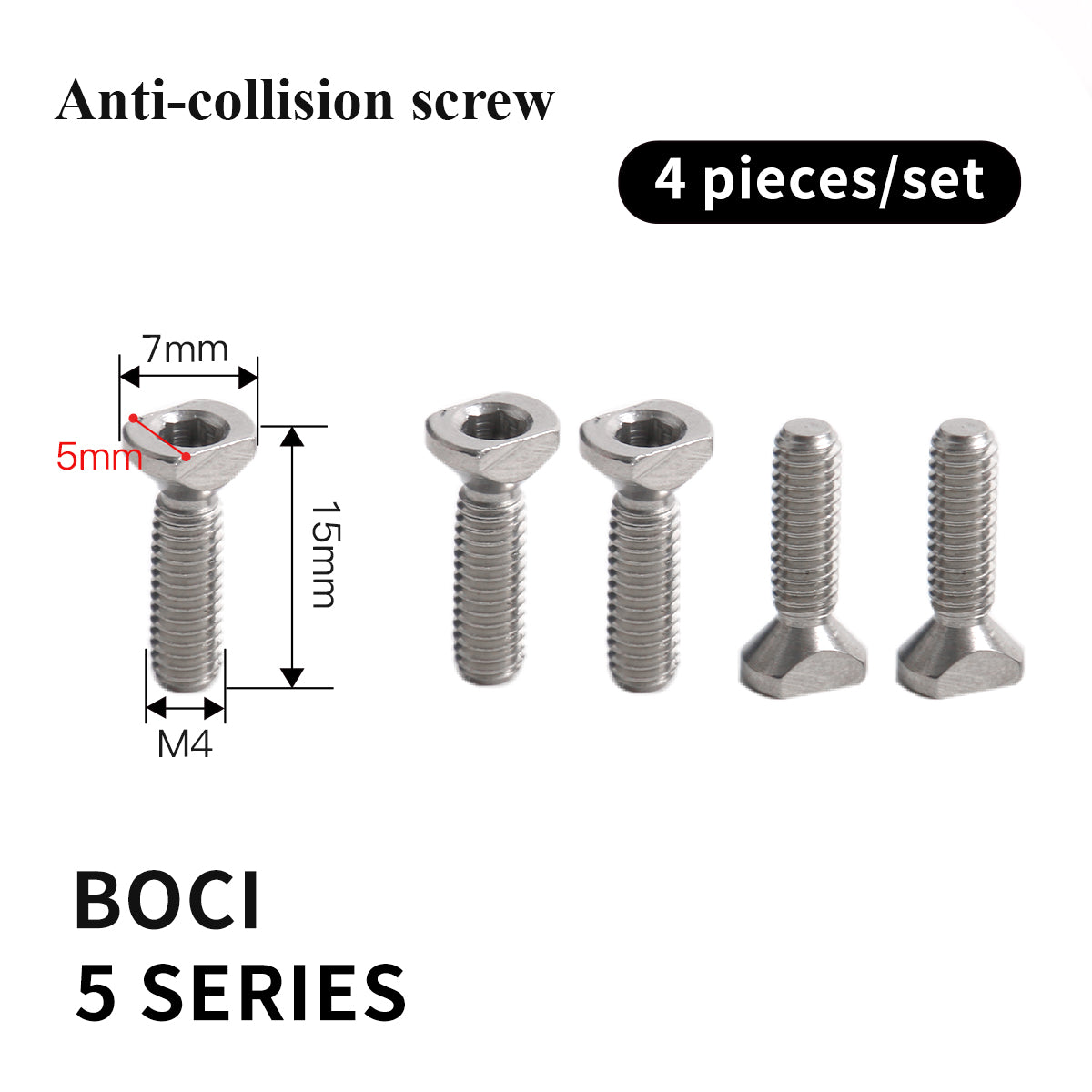 Startnow Anti-Collision Screw for BOCI OSPRI Raytools Max Laser Heads BLT441/BLT461T/BLT462T/BLT641