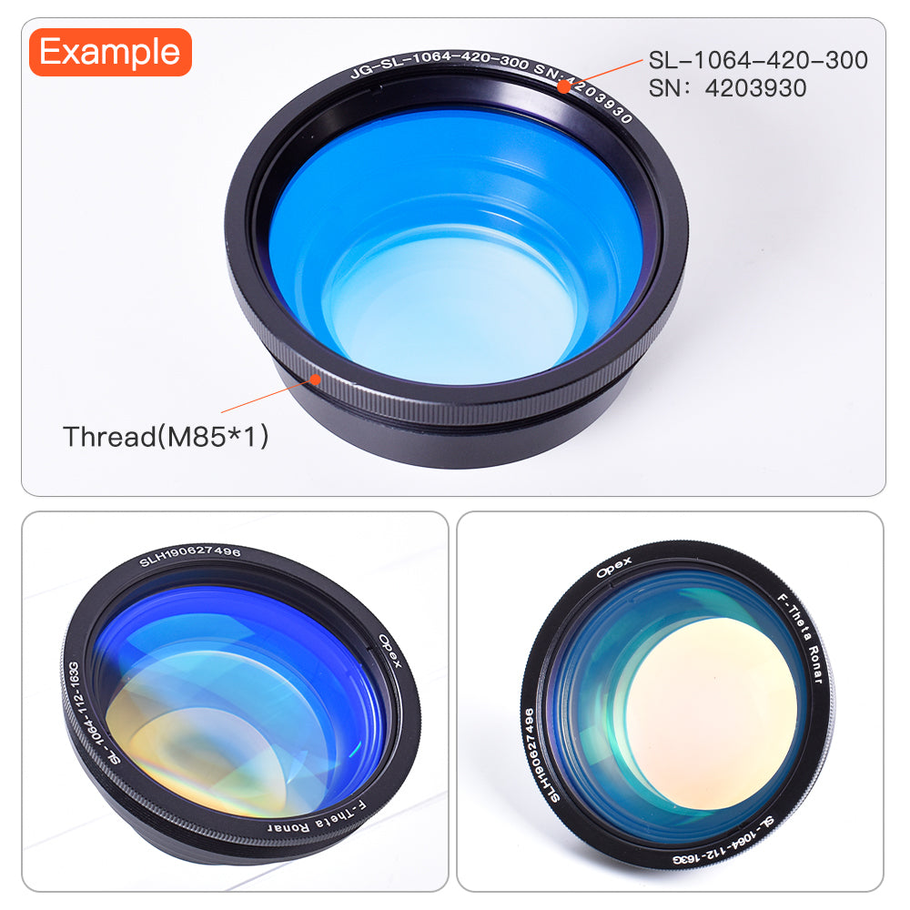 F-theta Scan Lens 450x450 FL650