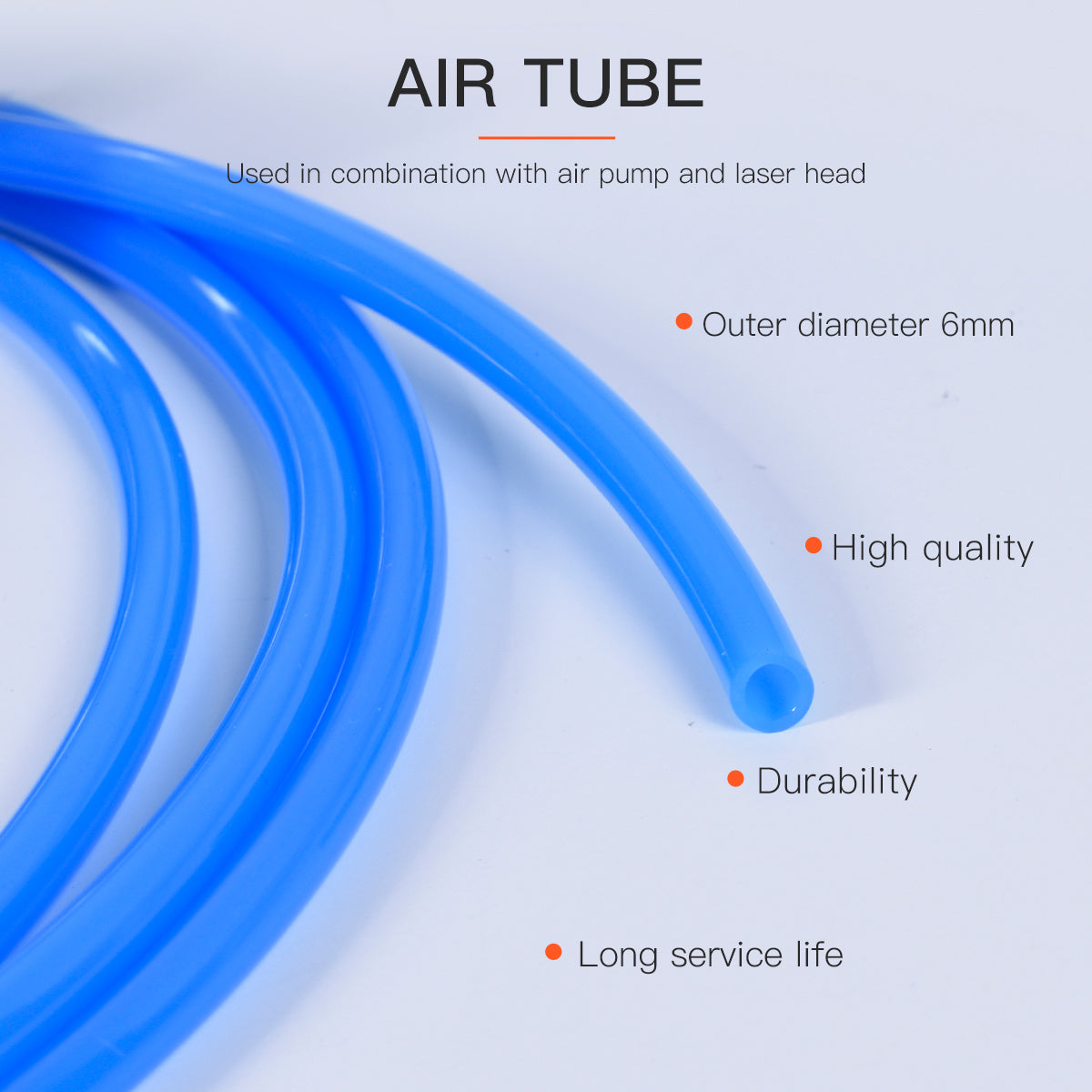 Air Line Polyurethane Air Hose For Compressed Air Tubing