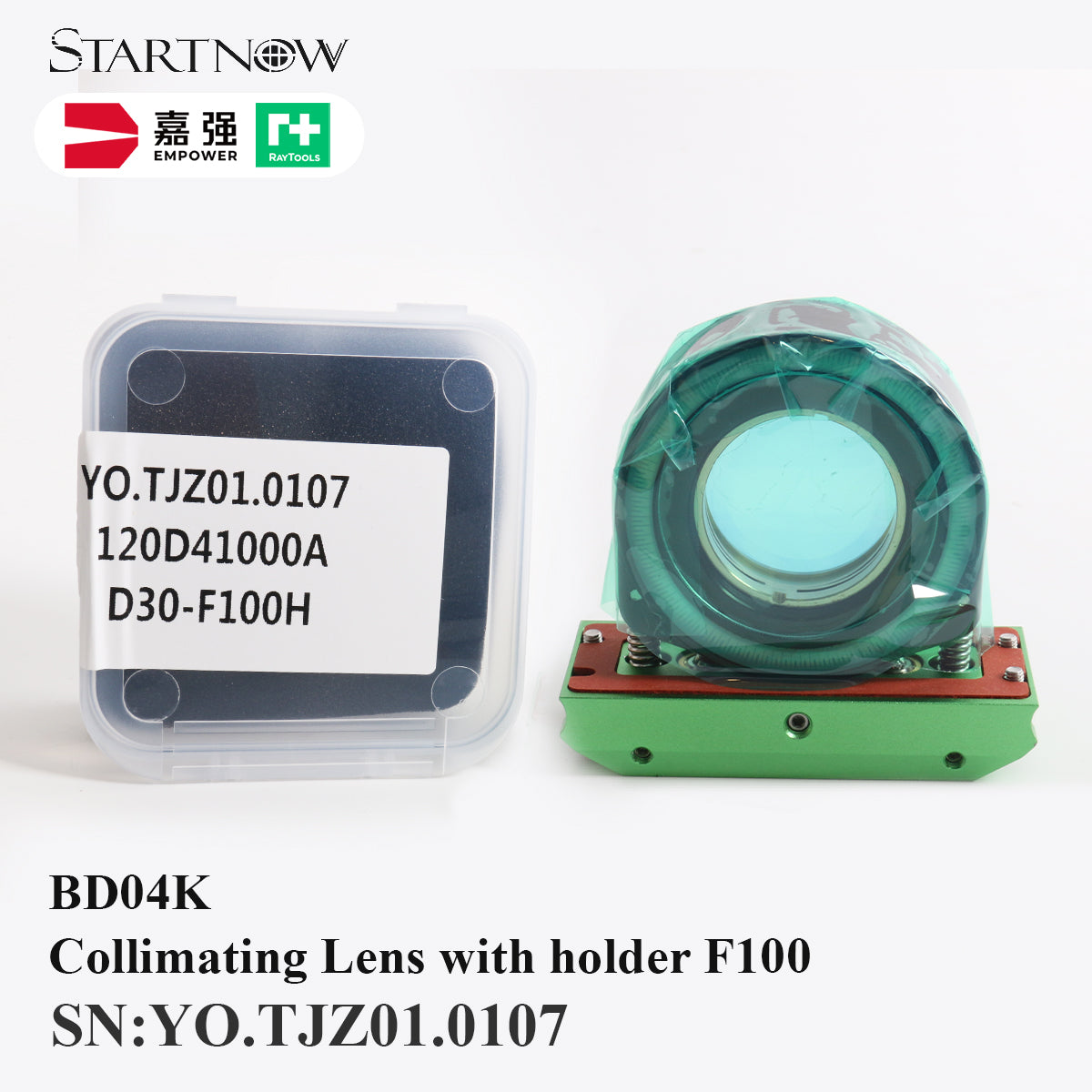 Raytools Original Collimating/Focusing Lens Barrel Assembly BT240S BT210S BM06K BD08K BS12K Laser Cutting Head