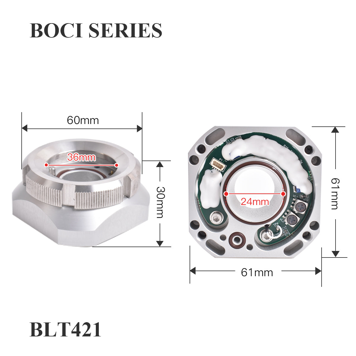 Startnow Laser Sensor Connector For BLT421/641 Boci Cutting Head Nozzle Ceramic Holder Accessory