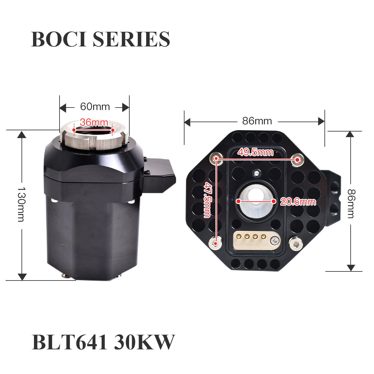 Startnow Laser Sensor Connector For BLT421/641 Boci Cutting Head Nozzle Ceramic Holder Accessory