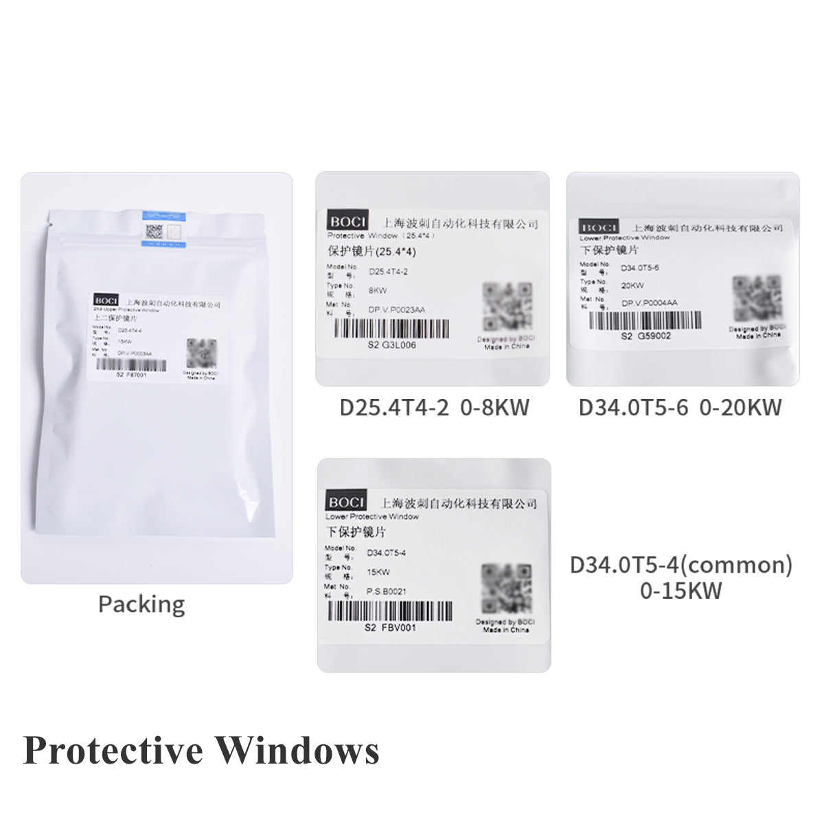 BOCI original protective windows