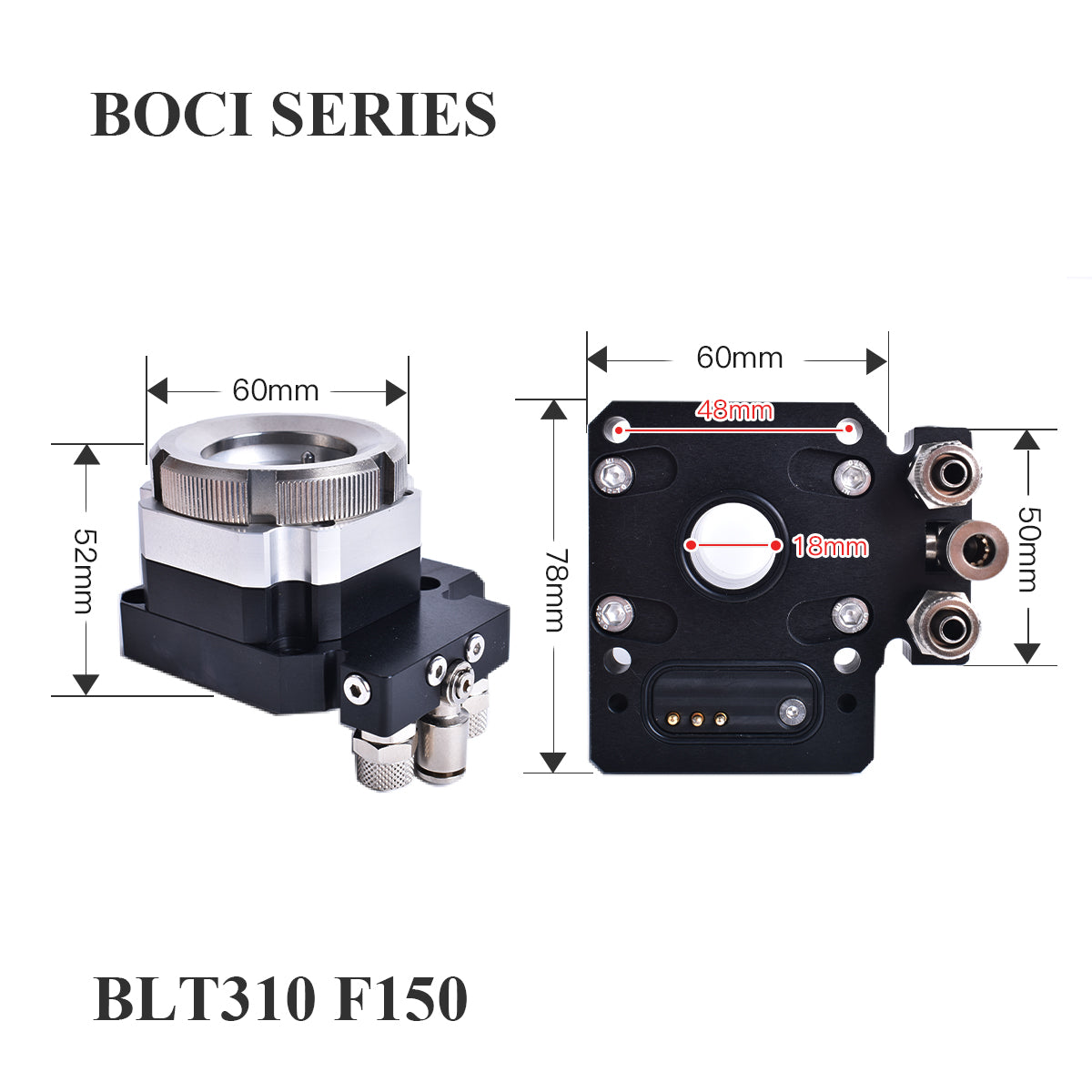 Startnow Laser Sensor Connector For BLT421/641 Boci Cutting Head Nozzle Ceramic Holder Accessory