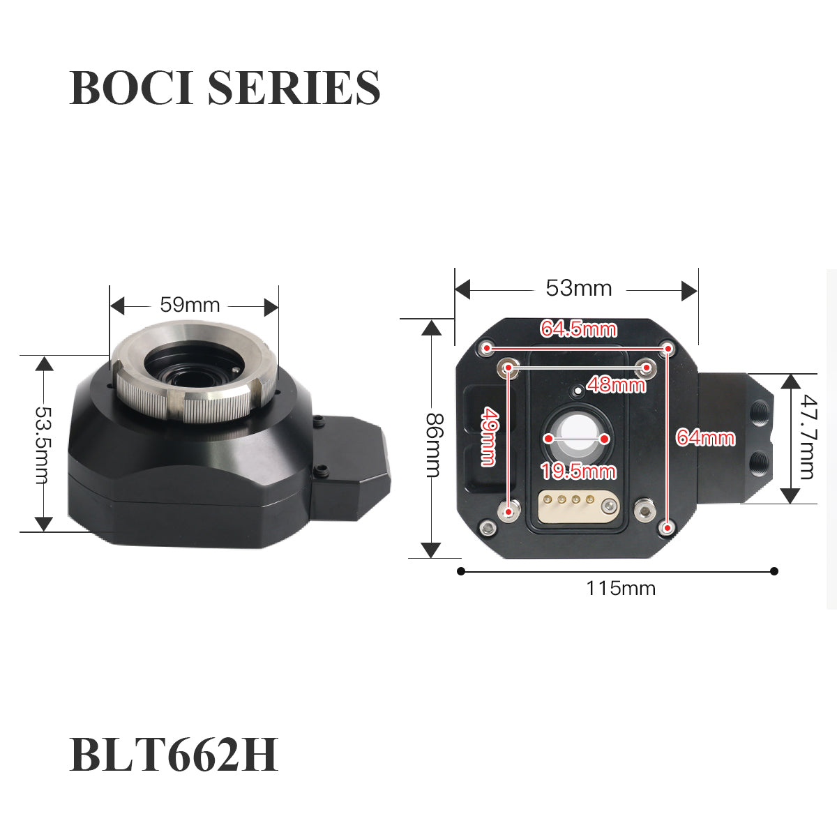 Startnow Laser Sensor Connector For BLT421/641 Boci Cutting Head Nozzle Ceramic Holder Accessory