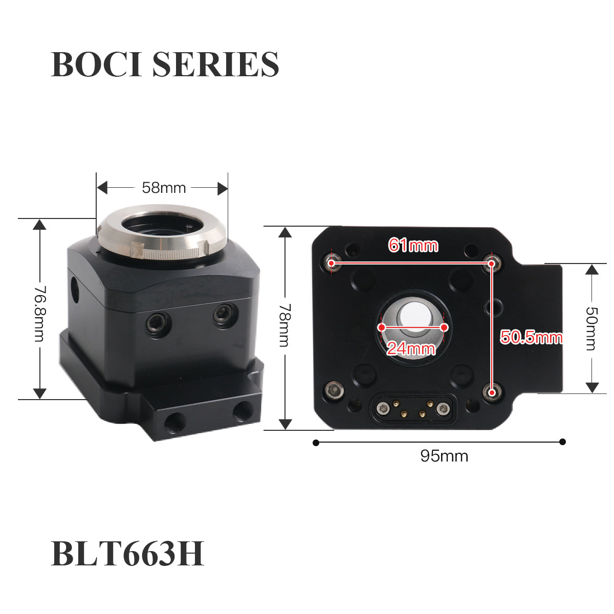 Startnow Laser Sensor Connector For BLT421/641 Boci Cutting Head Nozzle Ceramic Holder Accessory