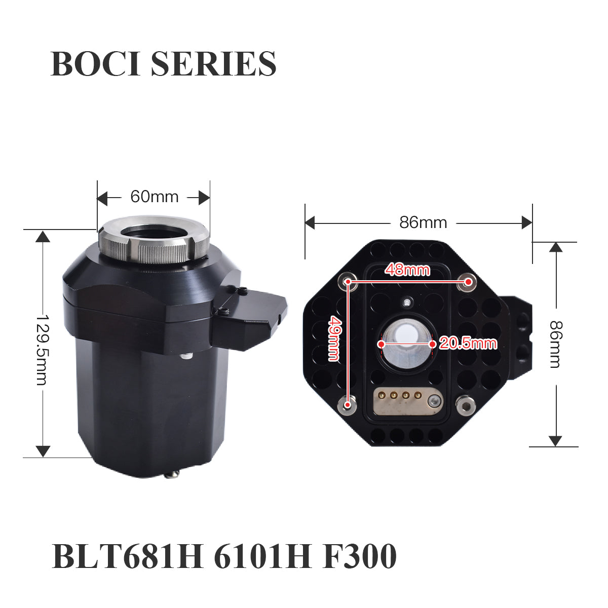Startnow Laser Sensor Connector For BLT421/641 Boci Cutting Head Nozzle Ceramic Holder Accessory