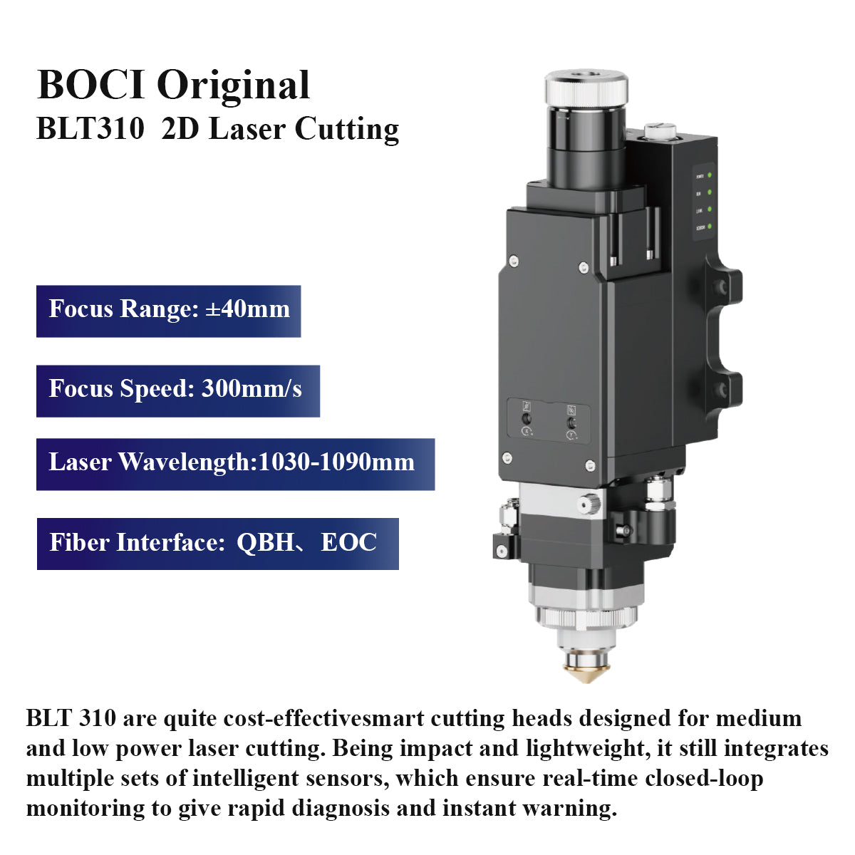 BLT310 2D CNC Laser Head 