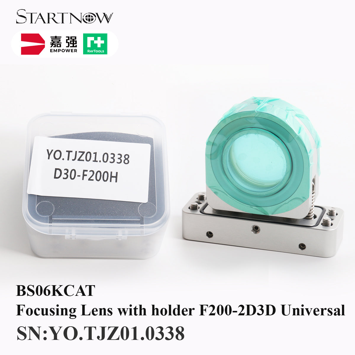 Raytools Original Collimating/Focusing Lens Barrel Assembly BT240S BT210S BM06K BD08K BS12K Laser Cutting Head