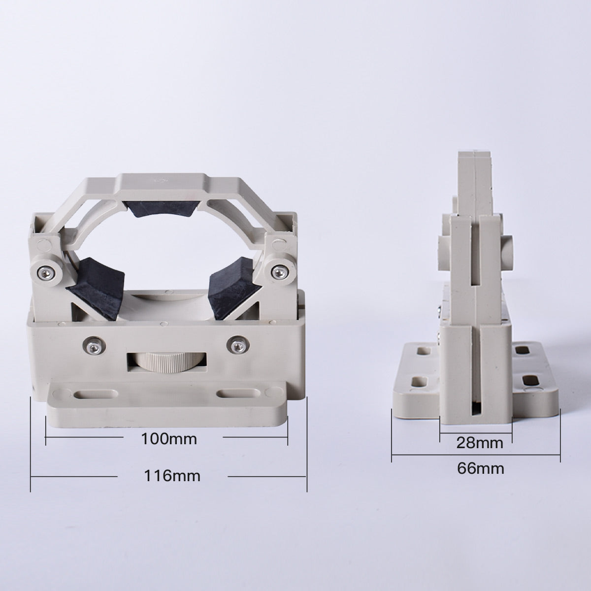 Startnow CO2 Laser Tube Holder Mount Flexible Plastic Lamp Support D50-80 Adjustable Bracket Base For Laser Cutter Machine Parts