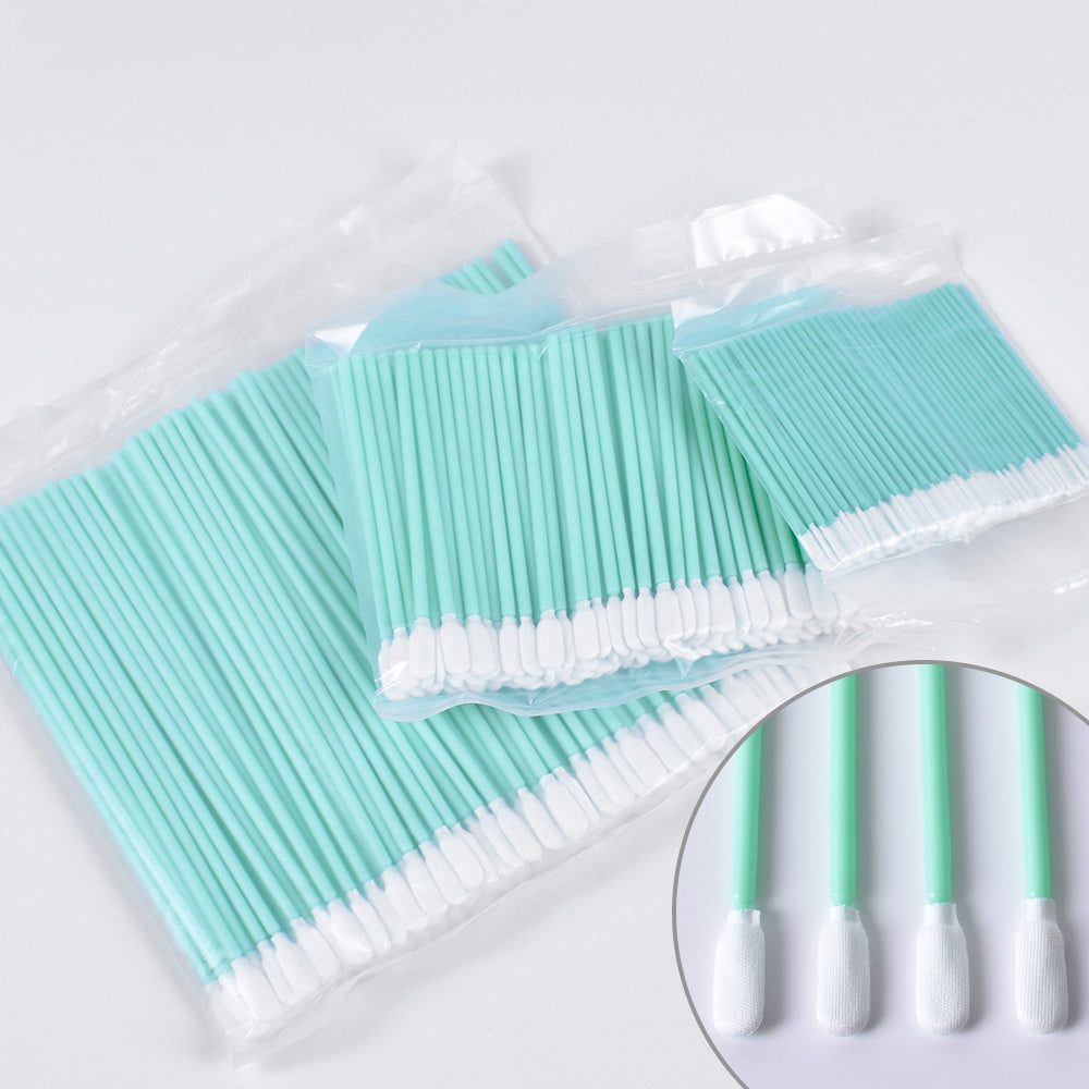 Startnow 100 pieces/pack non-woven wide end cotton swab length 70 100 161mm anti-static industrial machine cleaning and dust-free wiping rod