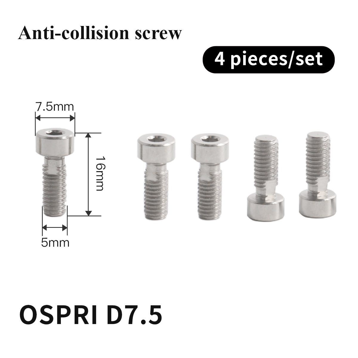Startnow Anti-Collision Screw for BOCI OSPRI Raytools Max Laser Heads BLT441/BLT461T/BLT462T/BLT641