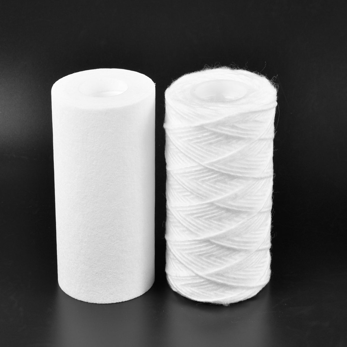Filter Cartridge Water Purifier 5 / 10 Inch 5-Micron Sediment PP Cotton or Wire Wound For Water Chiller Water Filter System