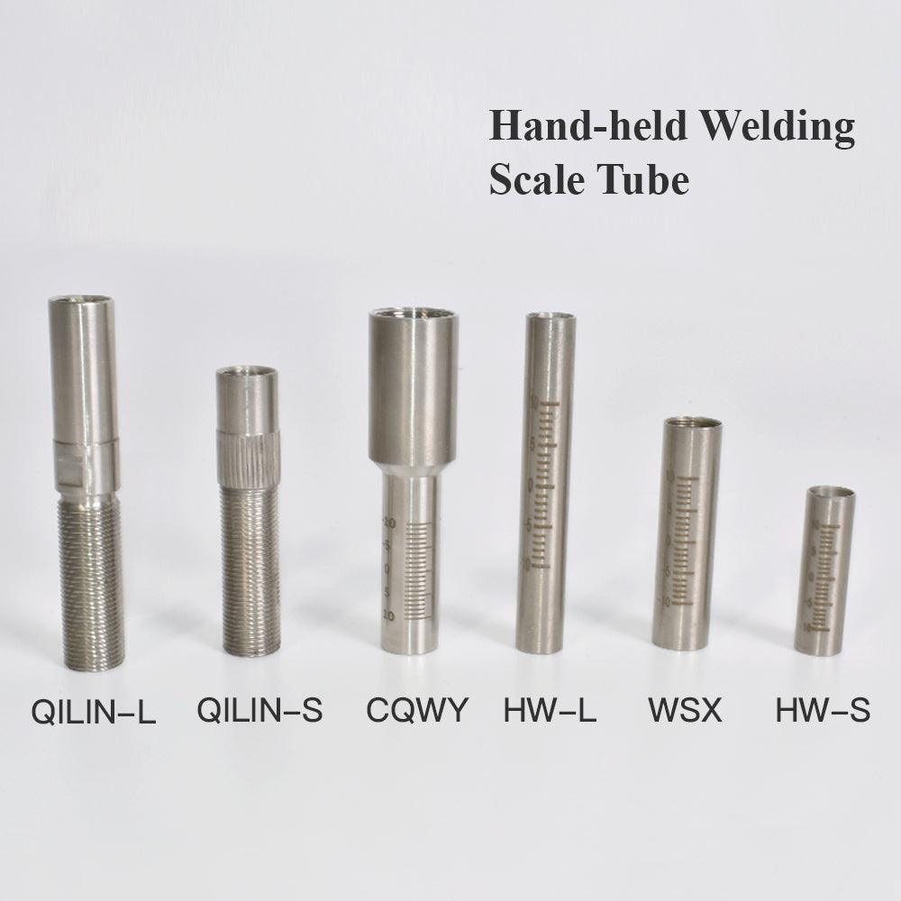 Startnow Hand-held Welding Nozzle Scale Tube WSX CQWY QILIN Fiber Laser Mental Cutting Head Nozzle Connector Parts